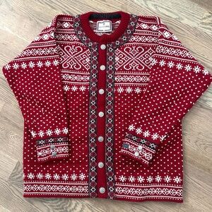 Dale of Norway, Norwegian Wool Cardigan